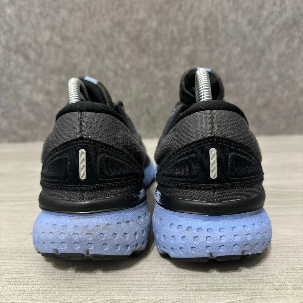 Brooks Men's Black and Light Blue Running Shoes